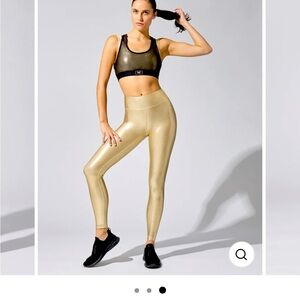 Gold heroine sport leggings size XS